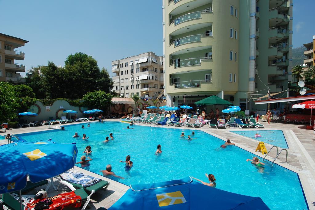 Okan Tower Apart Hotel Alanya Exterior foto
