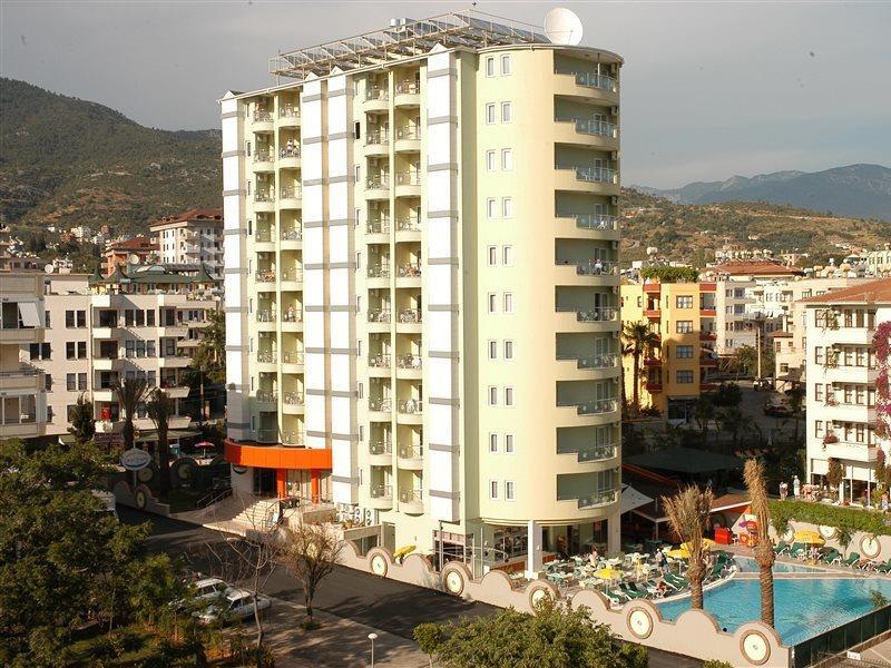 Okan Tower Apart Hotel Alanya Exterior foto