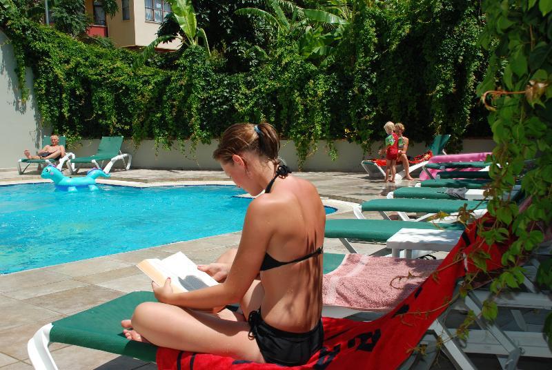 Okan Tower Apart Hotel Alanya Exterior foto